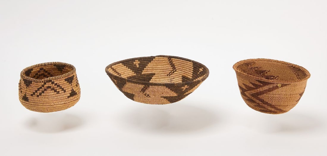 Three Small Native American Baskets - 2