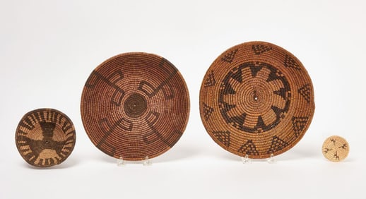 Four Native Baskets