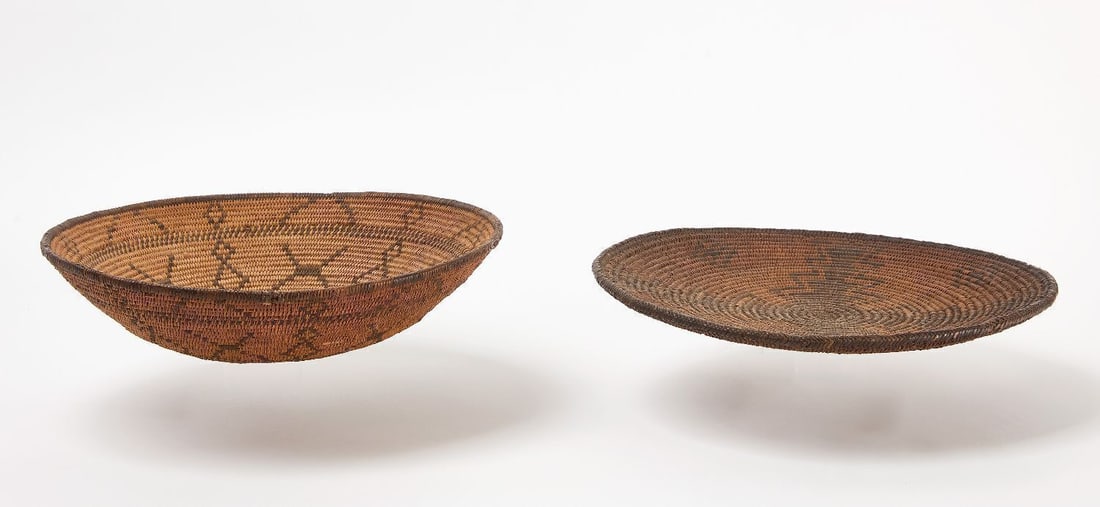 Apache Coiled Basket and Tray - 3