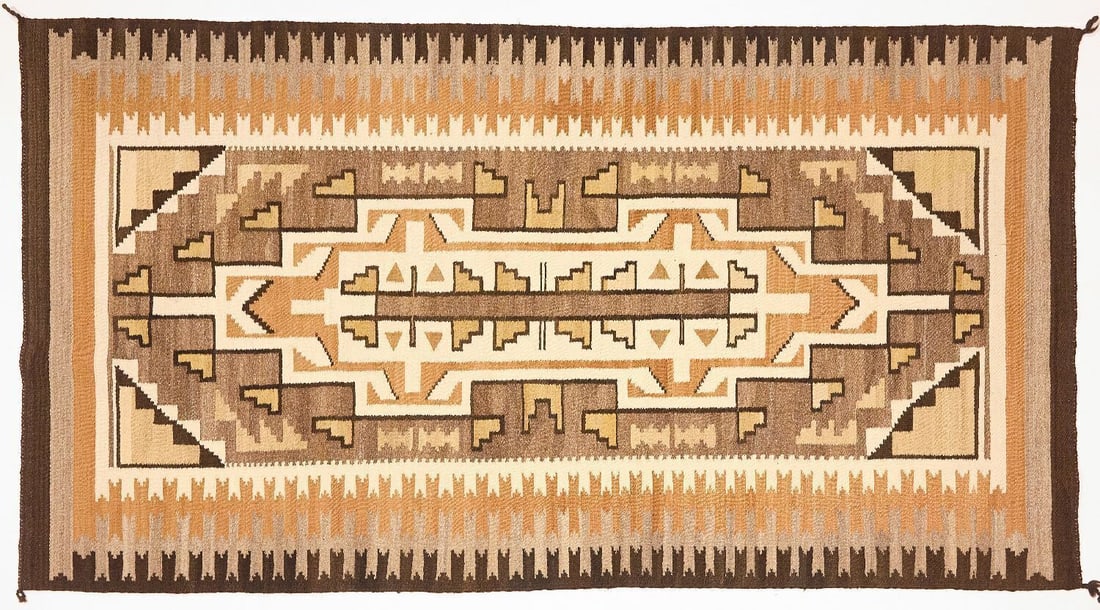 Navajo Crystal Trading Post Rug (1 of 2)