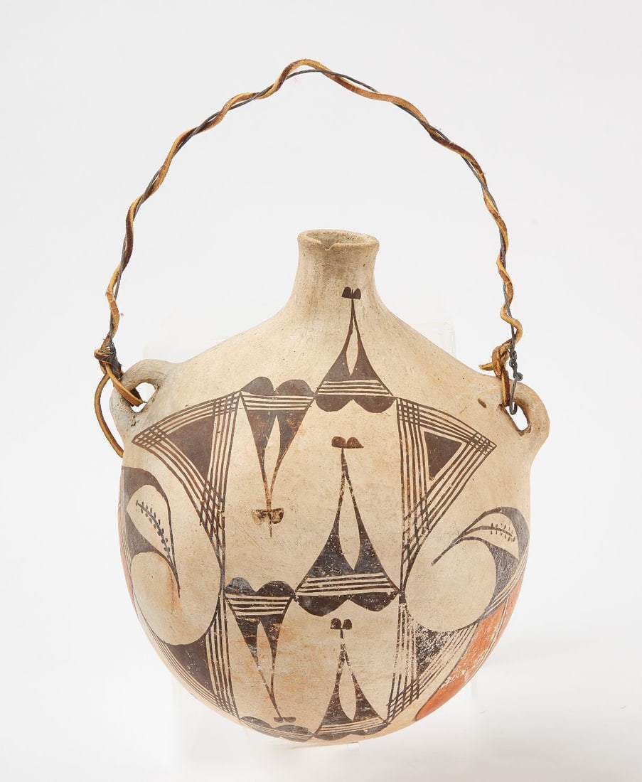 Acoma Pottery Canteen (1 of 4)