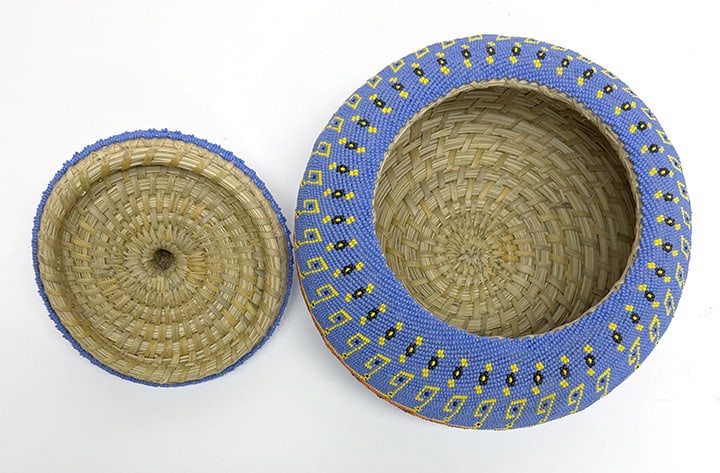 Paiute Beaded Basket - 4