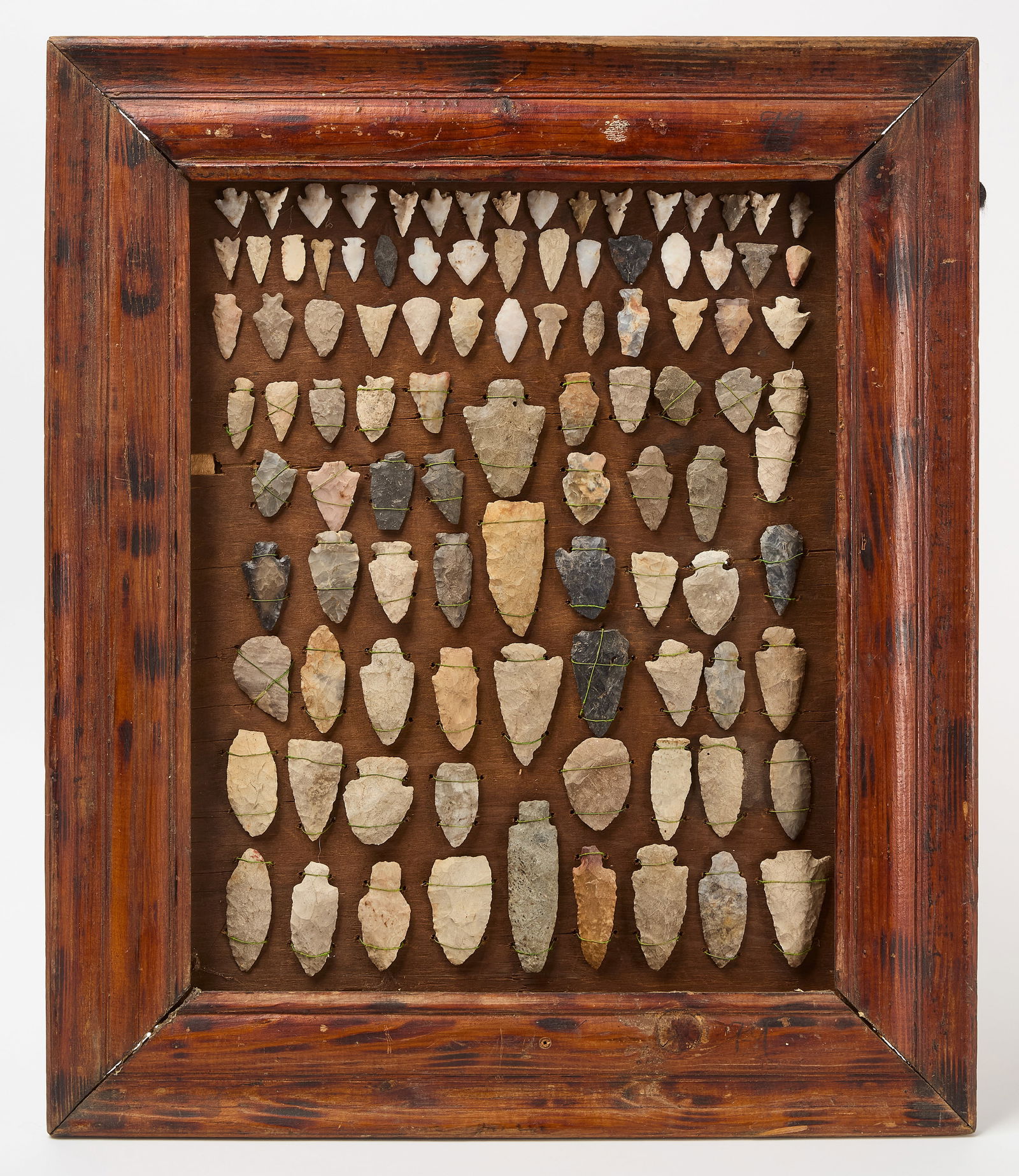 Collection of Native American Stone Points (1 of 1)