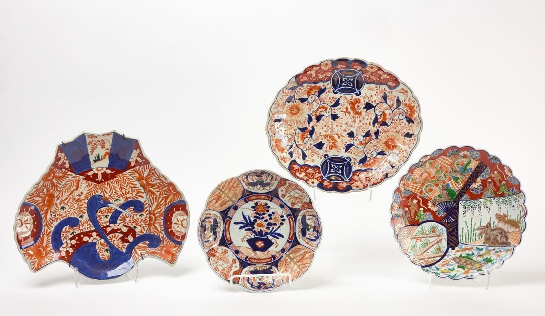 Four Pieces of Imari Porcelain (1 of 2)