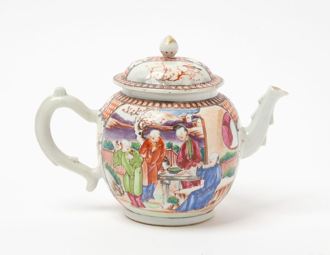 Chinese Export Tea Pot - 2