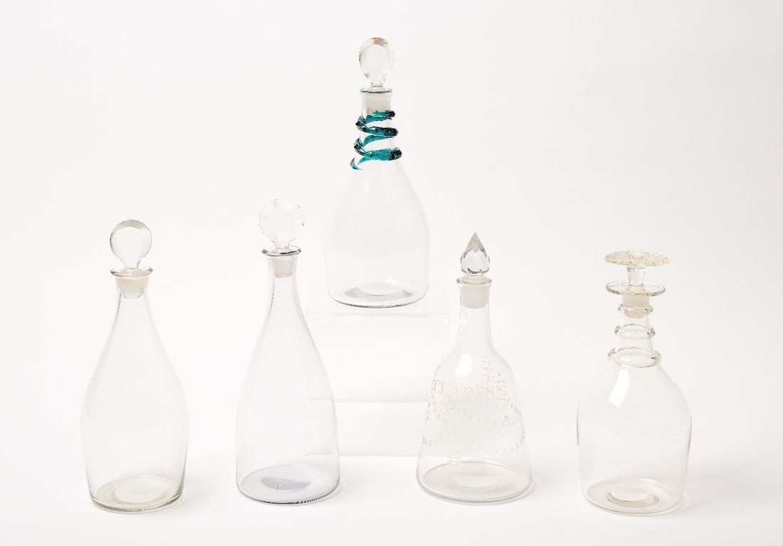 Five 18th Century Decanters (1 of 4)