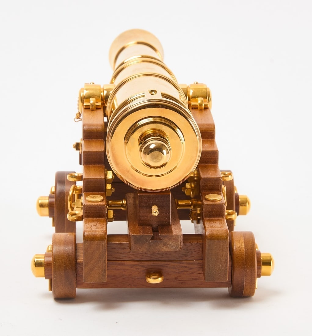 Brass Cannon Model - 3