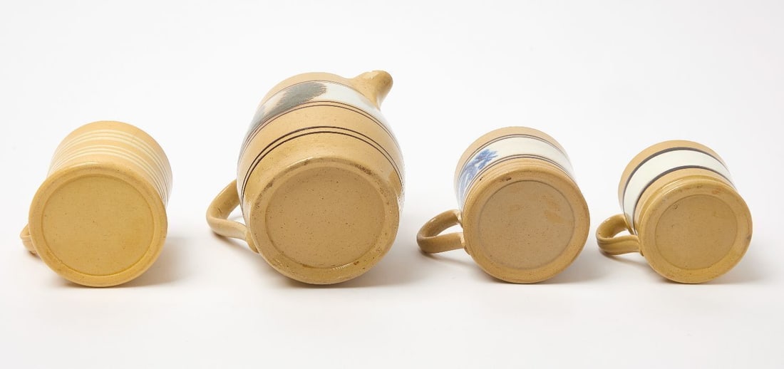 Four Yellowware Items - 3