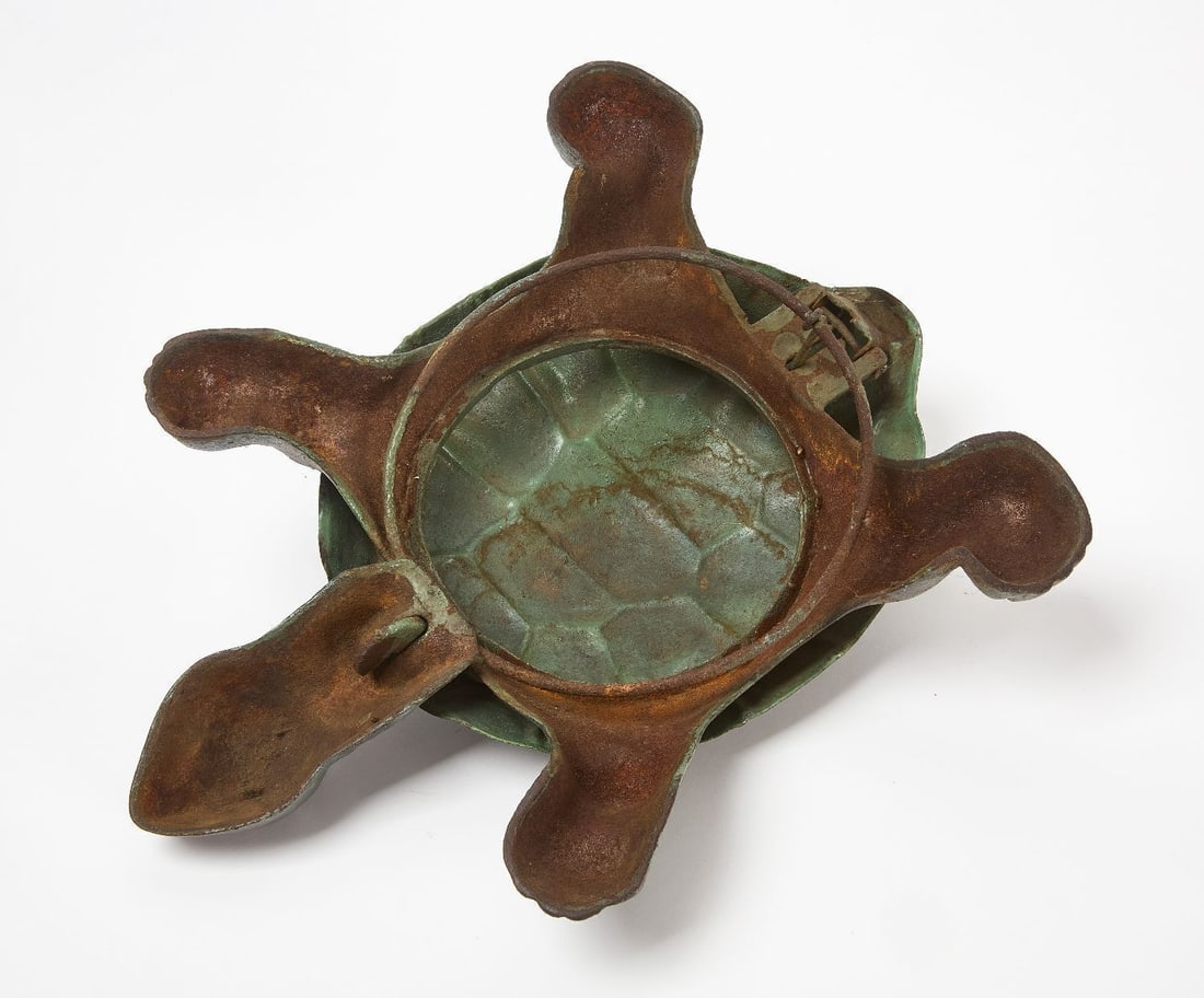 Figural Turtle Spittoon - 3