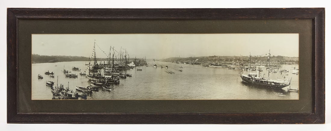 Panoramic Photograph of Penfield NY Harbor, 1906 (1 of 1)