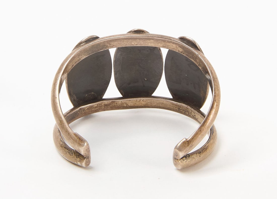 Navajo Silver Cuff - 2