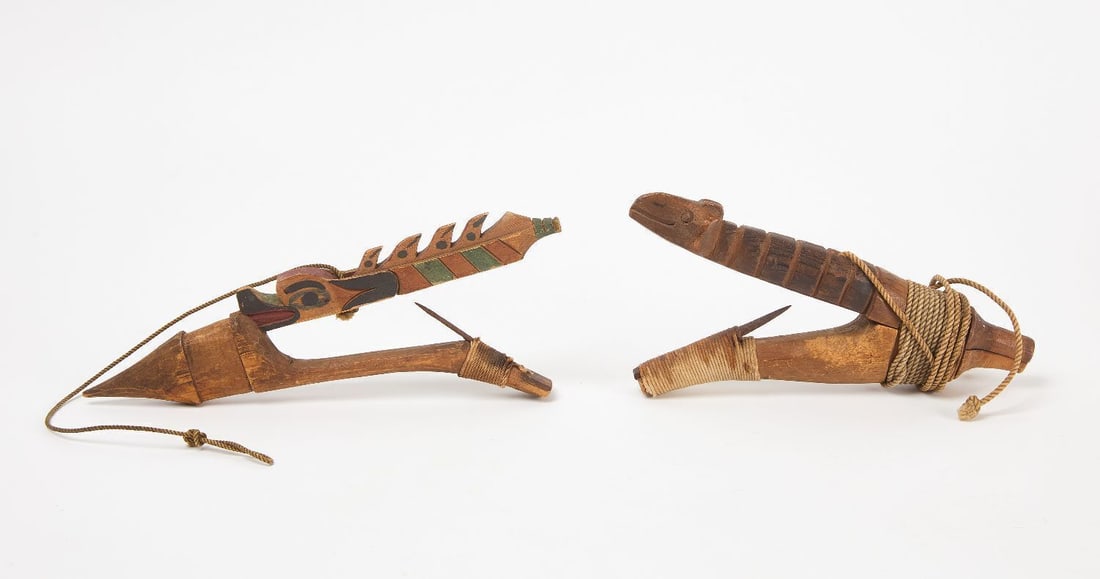 Two Northwest Coast Halibut Hooks (1 of 2)