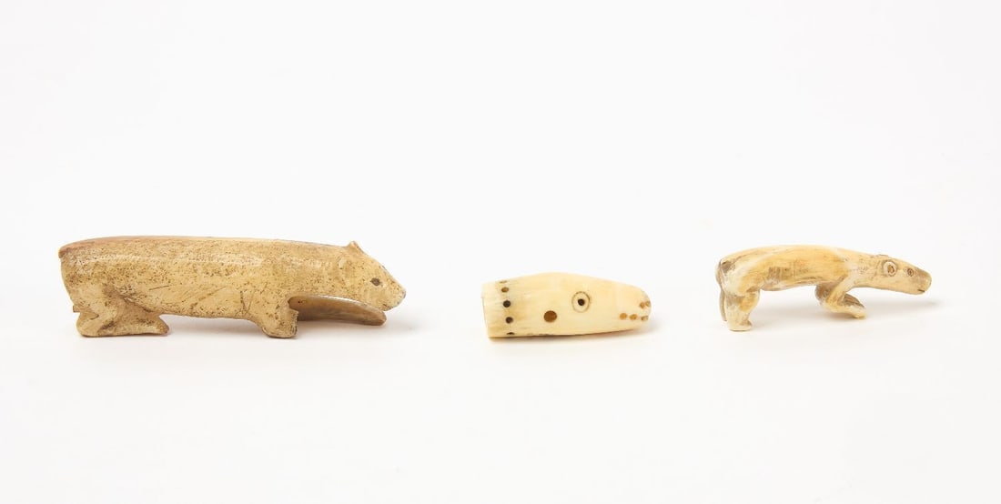 Three Inuit Bear Figures - 2