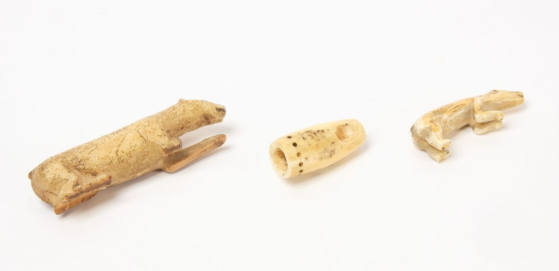 Three Inuit Bear Figures - 3