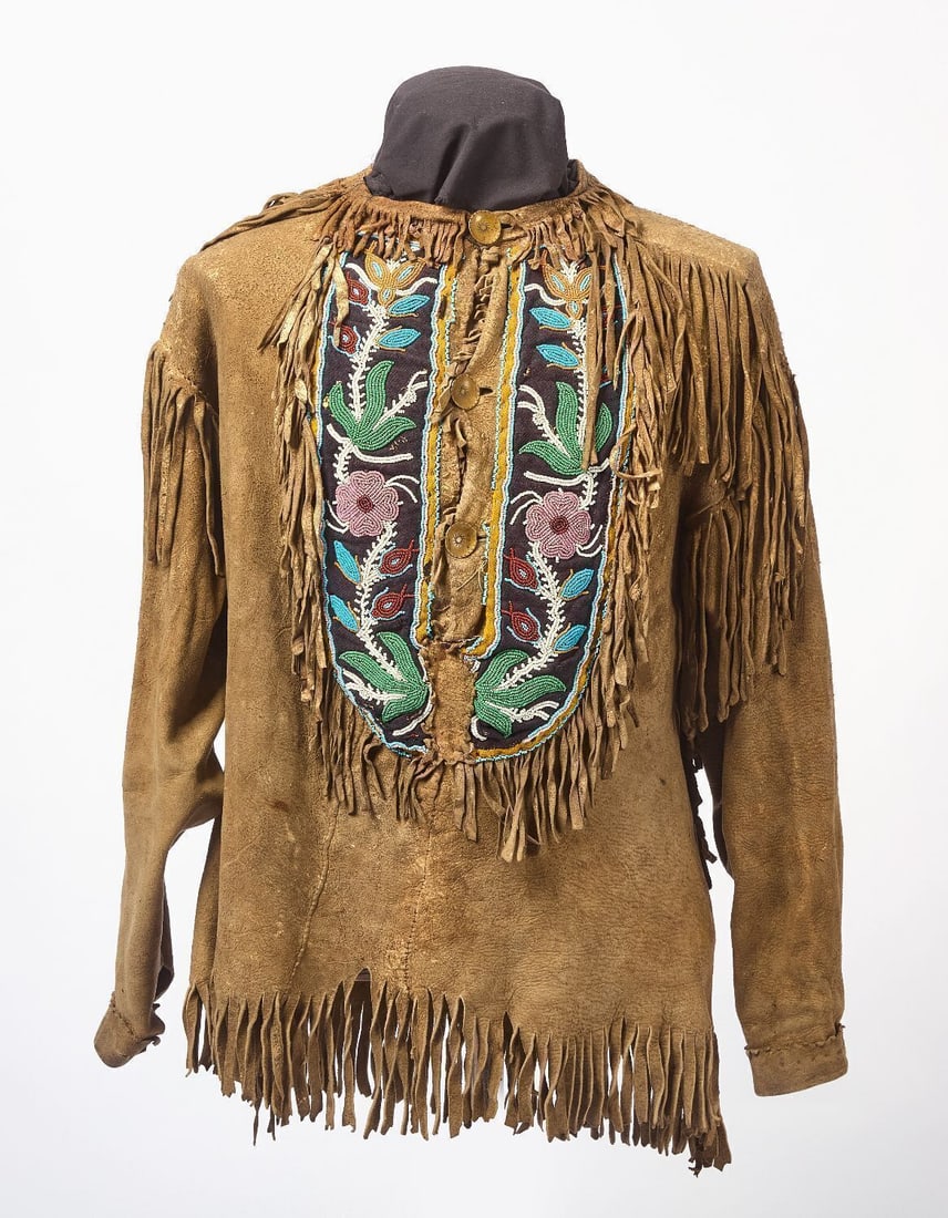 Native American Beaded Shirt (1 of 2)