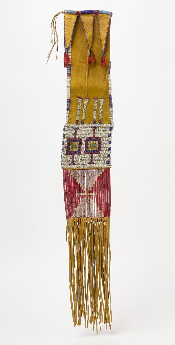 Beaded and Quillwork Pipe Bag (1 of 3)