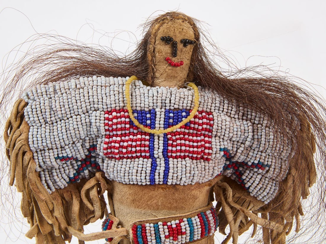 Double-Face Native American Doll - 3