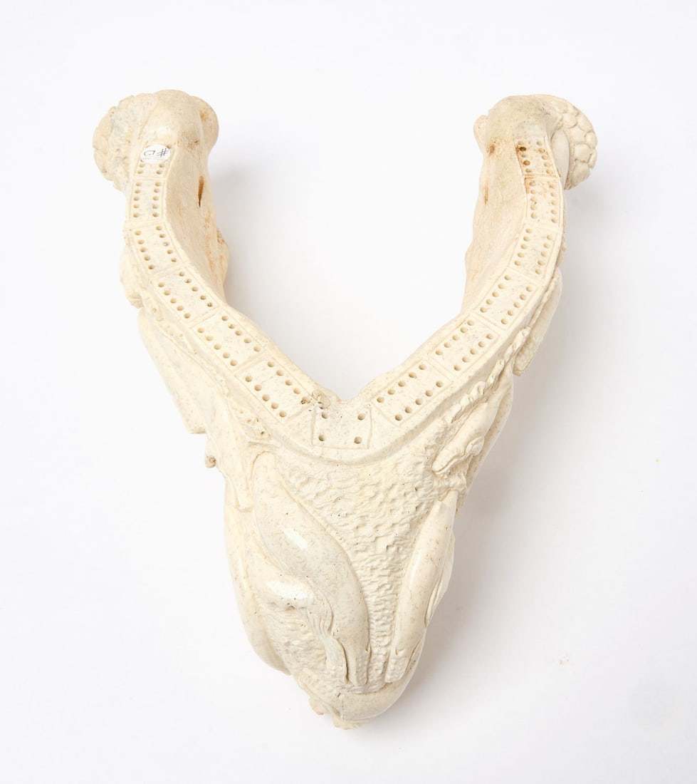 Walrus Jaw Bone Cribbage Board - 4