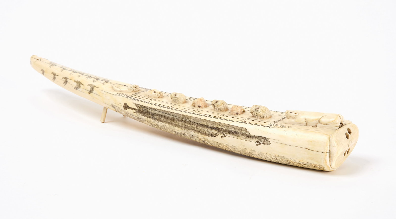Inuit Cribbage Board - 5