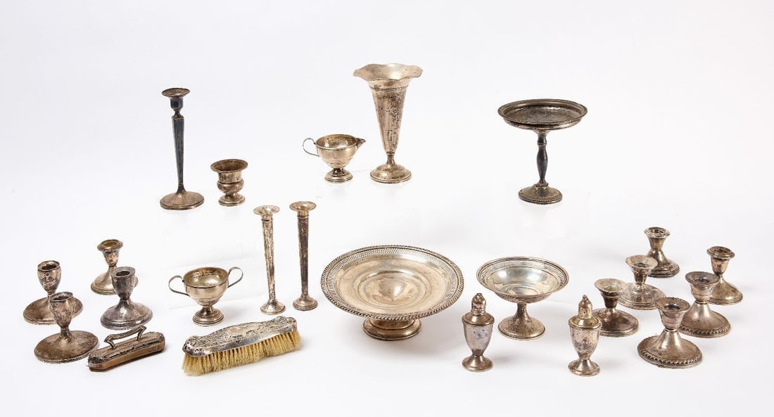 Large Estate Group of Weighted Sterling (1 of 2)