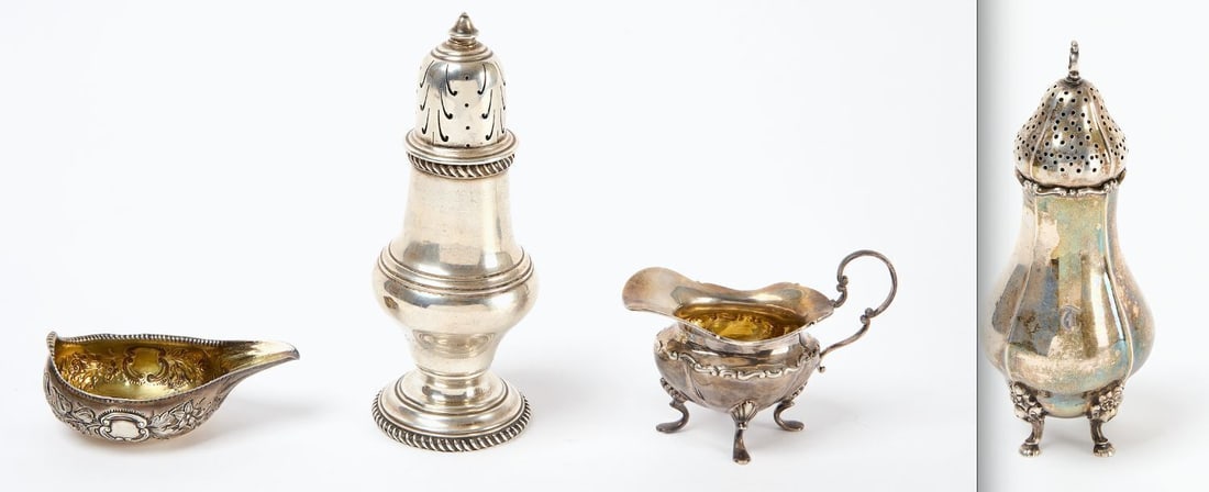 Four Pieces of English Silver (1 of 6)