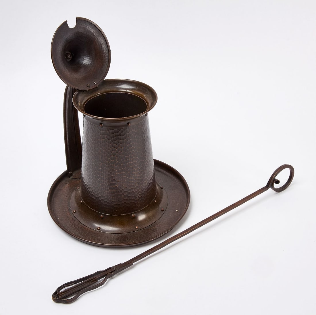 Roycroft Fire Starter Smudge Pot and Wand - 3