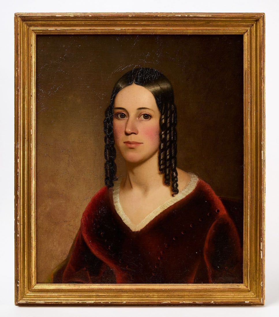 Portrait of a Young Lady in a Red Dress (1 of 2)