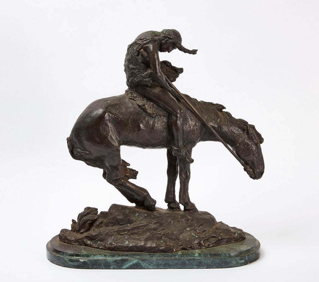 End of the Trail Bronze Sculpture (1 of 4)