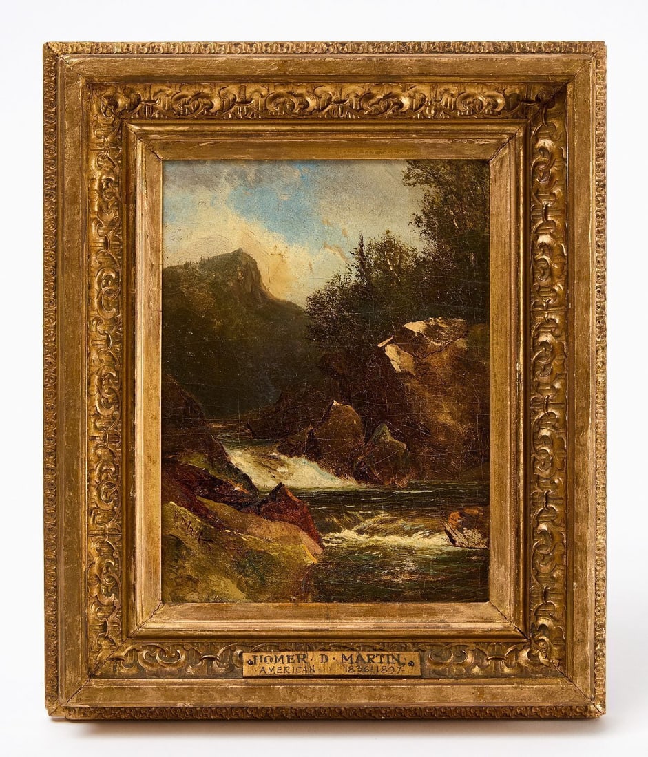 Homer D. Martin - Hudson River School Painting (1 of 2)