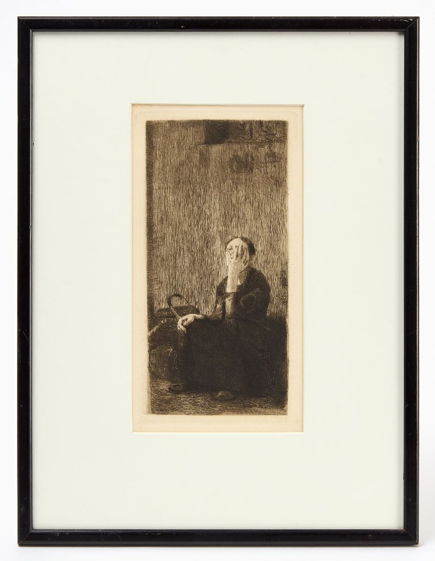 Kathe Kollwitz - 'At the Church Wall' (1 of 2)