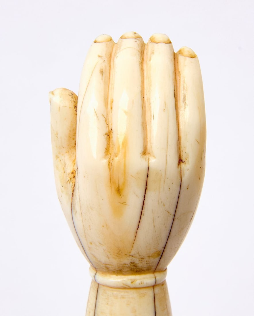 Carved Bone Arm - 3