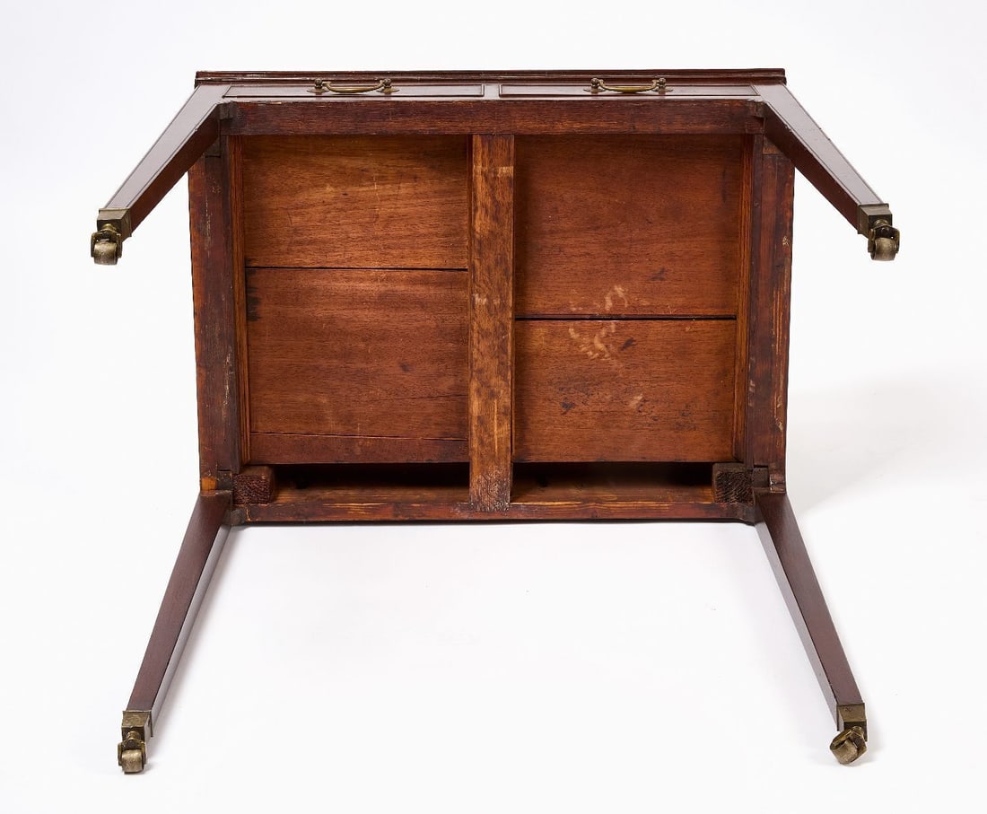 Tambour Front Regency Desk - 6
