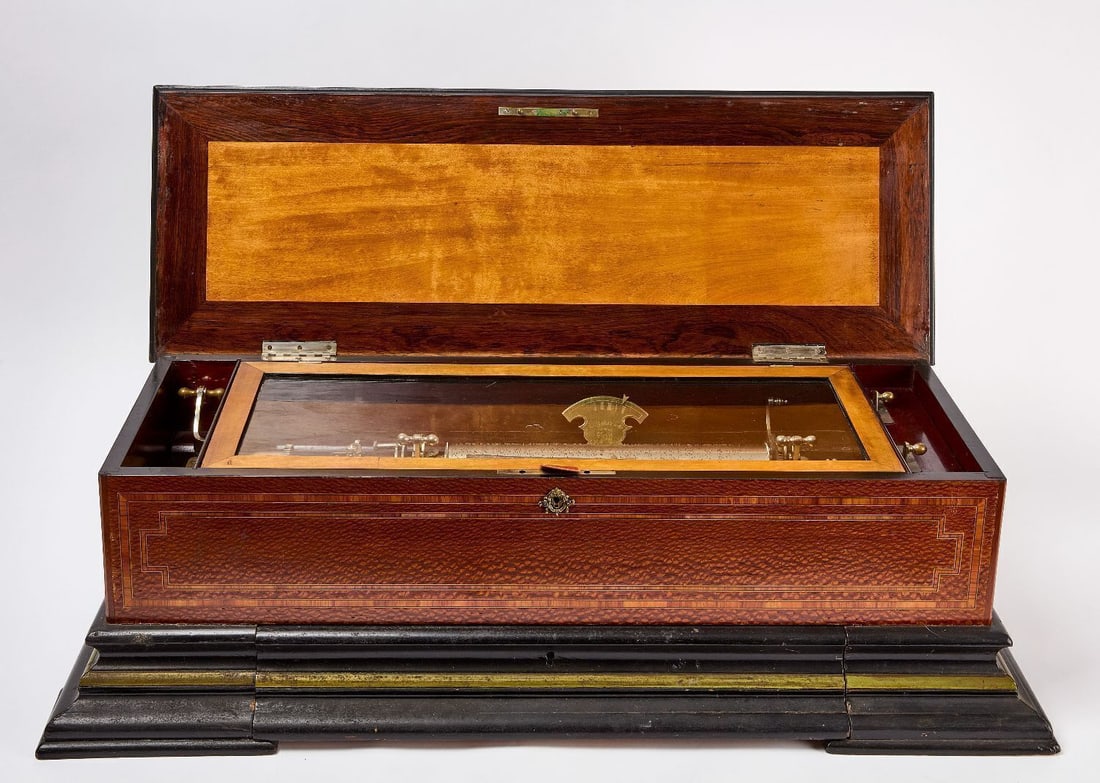 George Baker Cylinder Music Box (1 of 4)