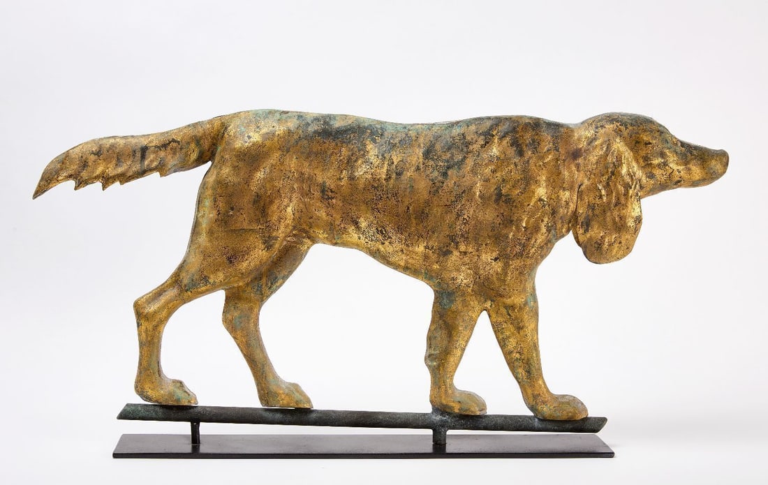 Setter Dog Weathervane (1 of 3)