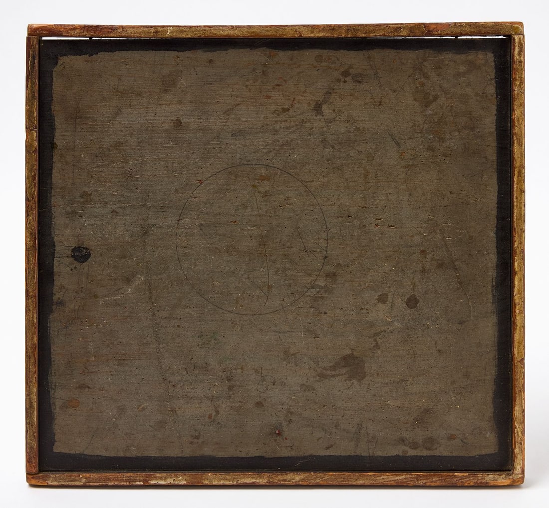 Checkerboard dated 1831 - 3