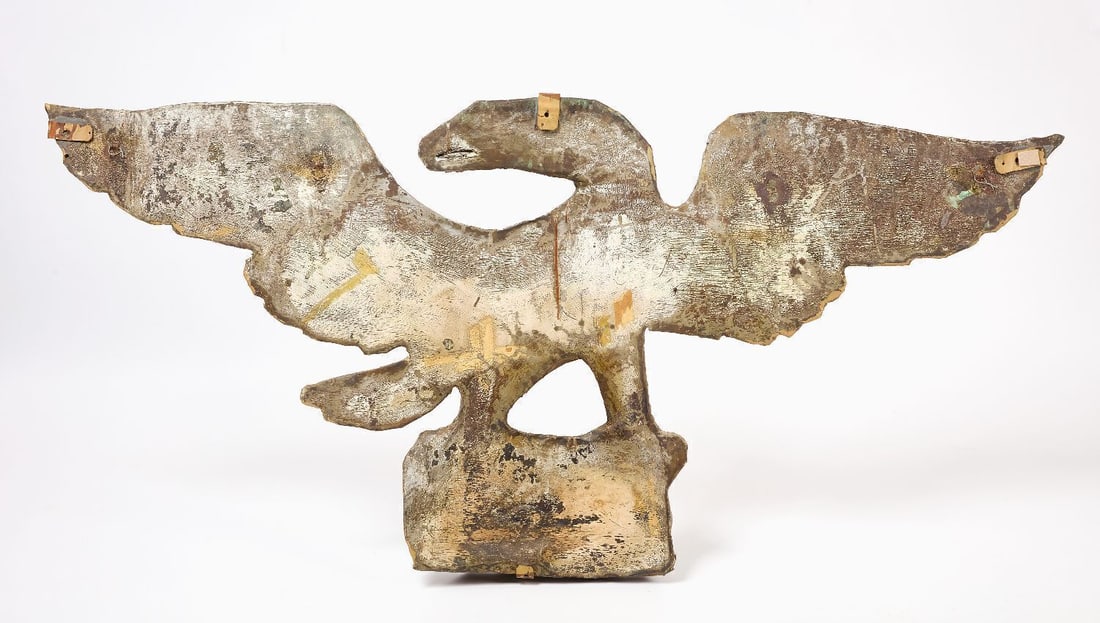 Large Copper Architectural Eagle - 2