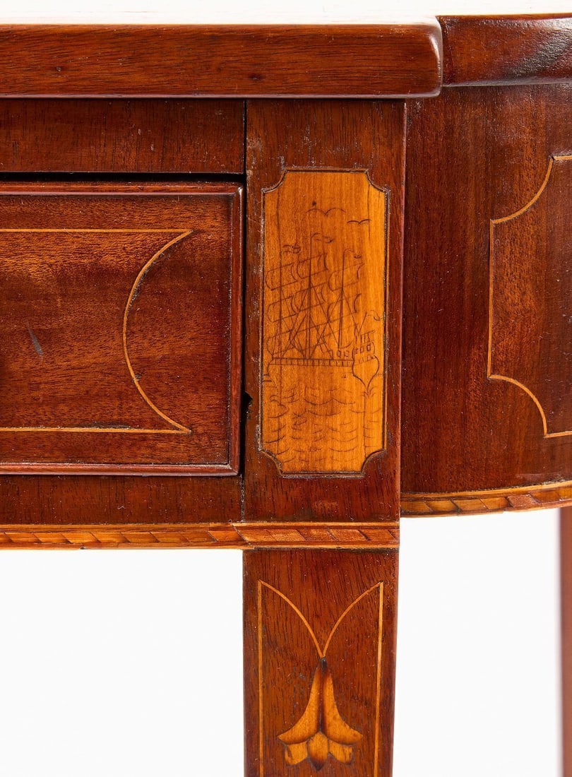 Hepplewhite Serving Table - 4