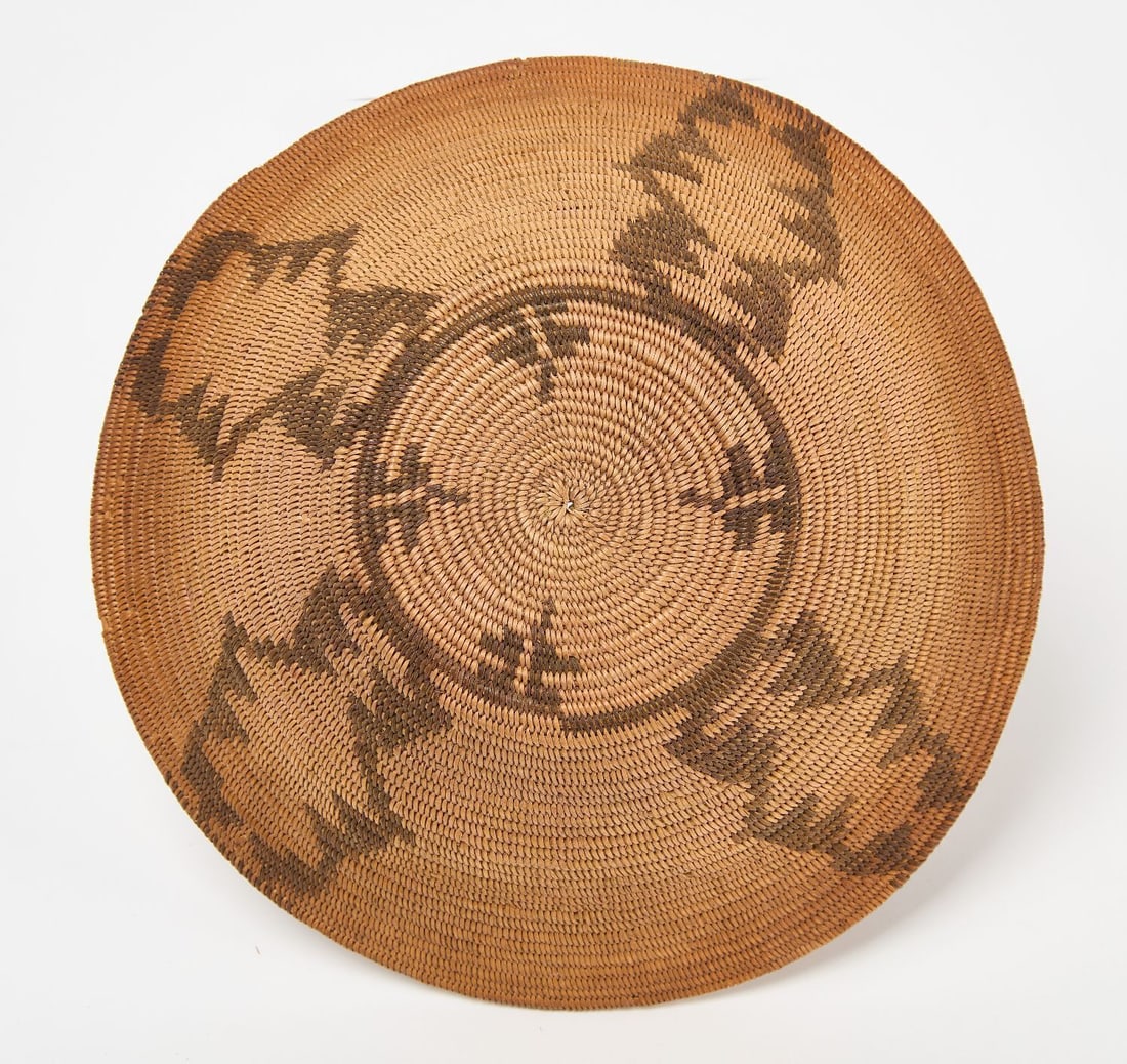 Fine Native Coiled Basket - 2