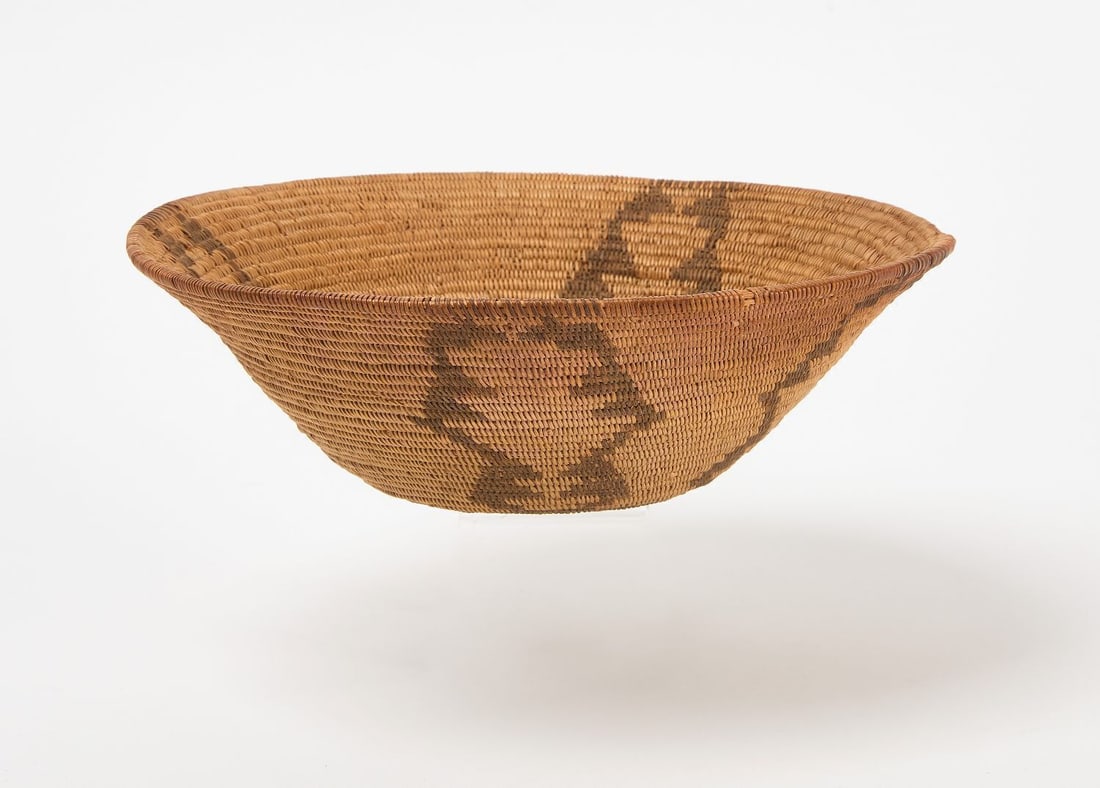 Fine Native Coiled Basket - 3