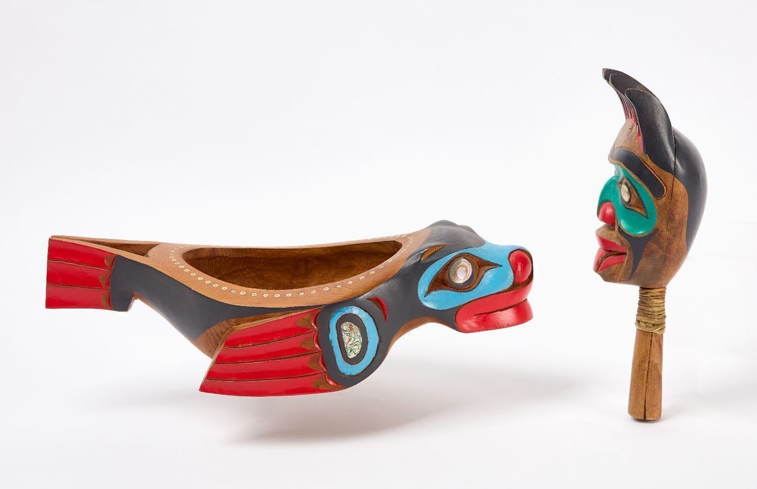 Ivan Otterlifter Bear Rattle and Feast Bowl - 2