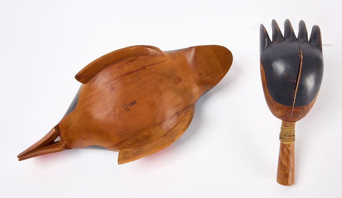 Ivan Otterlifter Bear Rattle and Feast Bowl - 3