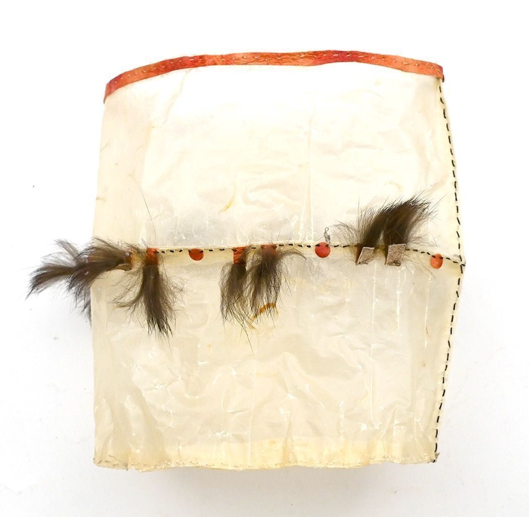 Grouping of Inuit and Native American Objects, Including Isaaci Etidloie Caribou Drum Dancer - 7
