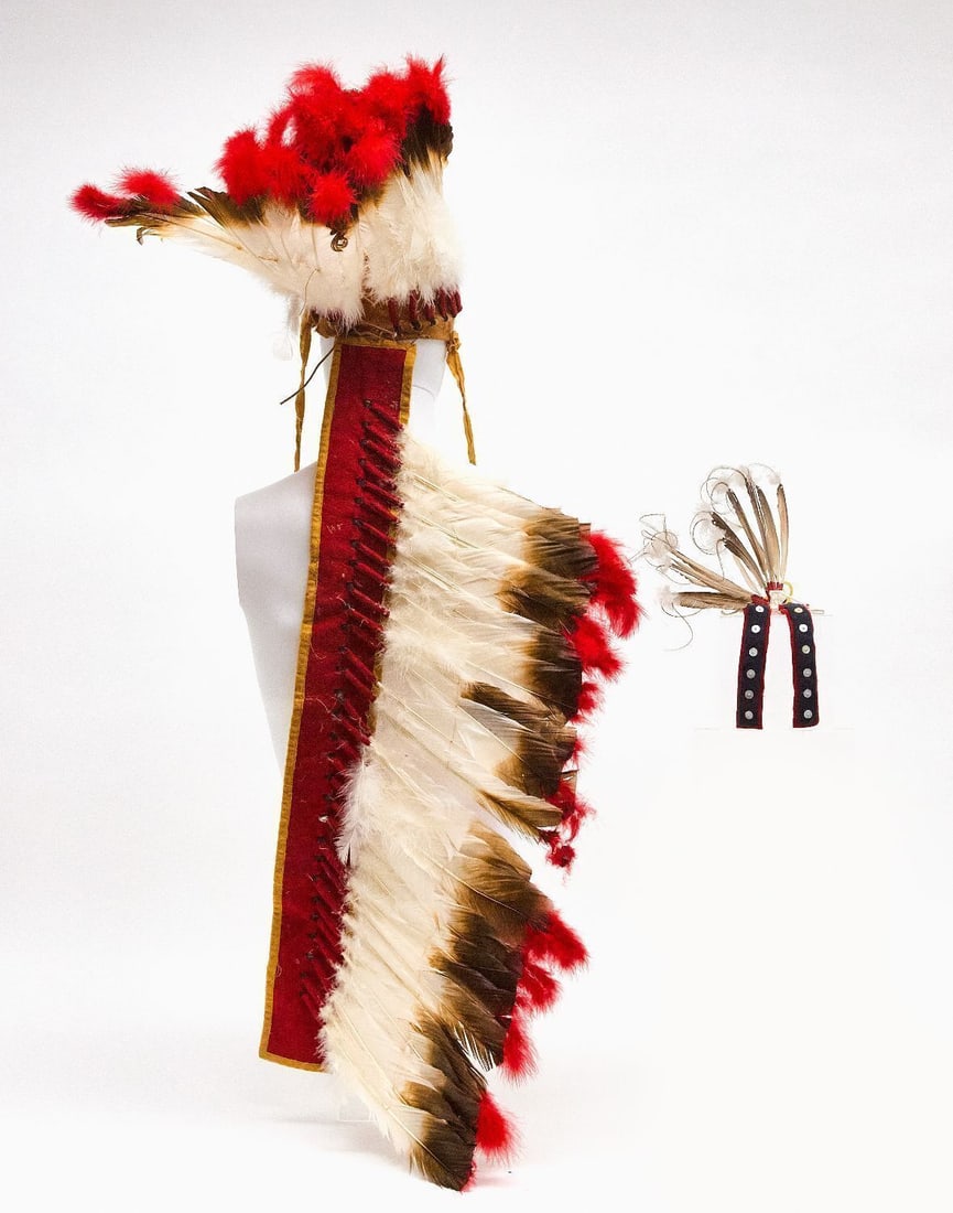 Two Native American Headdresses - 2