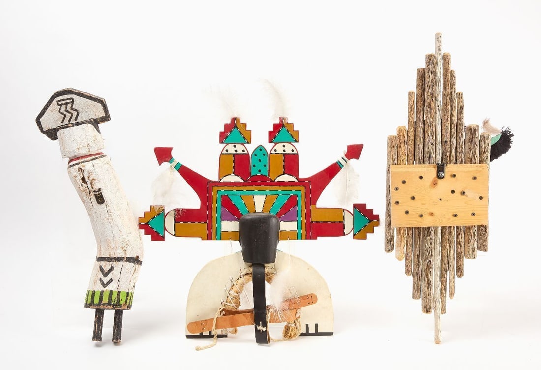 Three Hopi Kachina Figures - 2