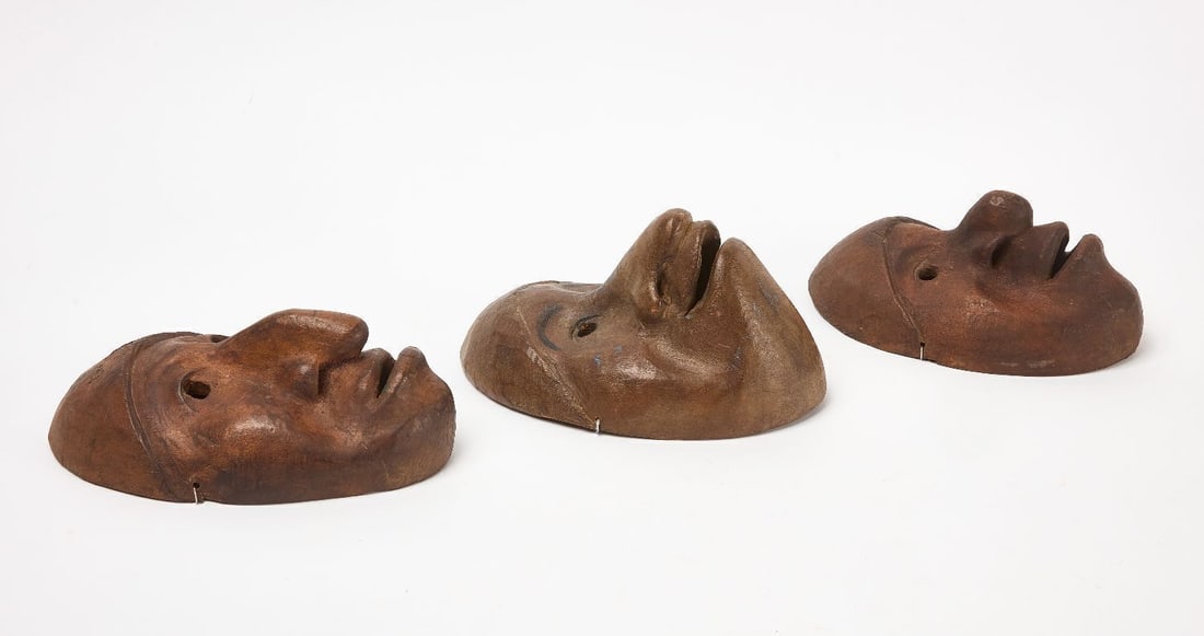 Three North West Pacific Masks - 2