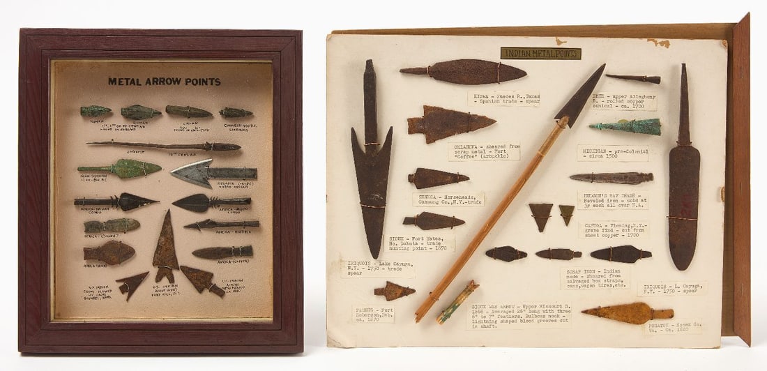 Two Mounted Collections of Metal Points (1 of 1)