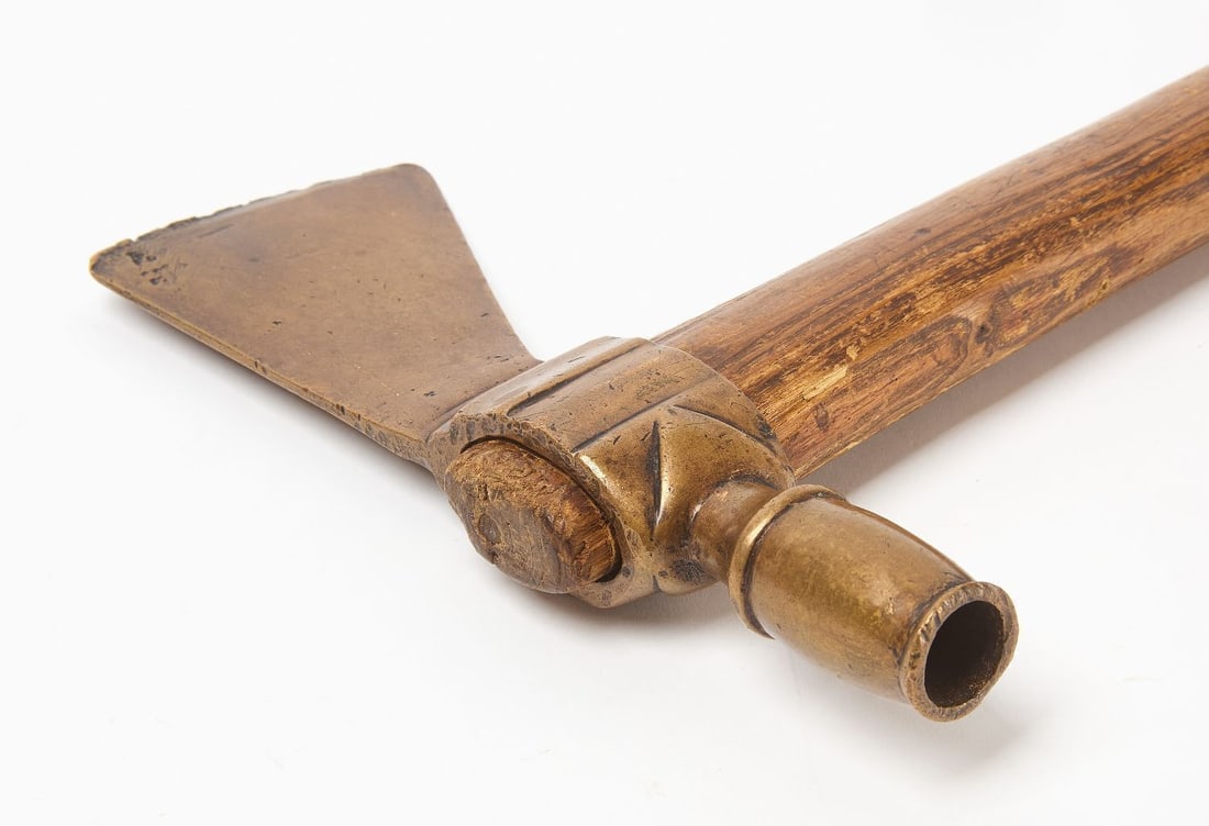 Native American Peace Pipe Tomahawk - 3