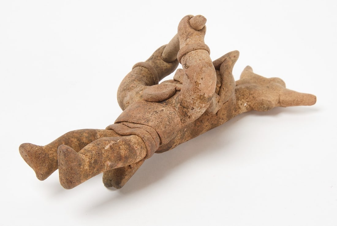 Pre-Columbian Clay Figure - 5