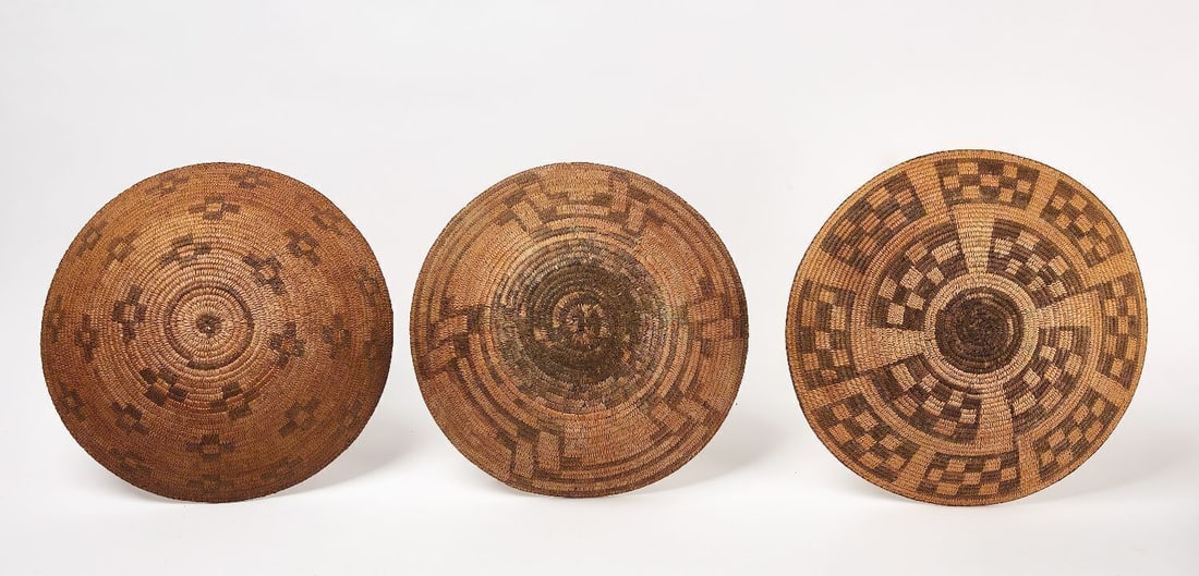 Two Pima Trays and Pima Bowl - 2