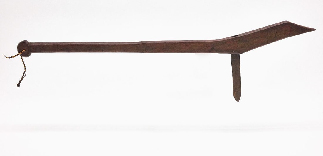 Native American Gun Stock War Club - 2